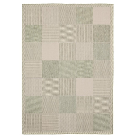 Manmade Augusta Grand Anse Green Rectangle Area Rug - 5 ft. 3 in. x 7 ft. 6 in. MA3085988